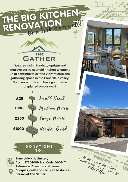 Support The Gather with The BIG Kitchen Renovation